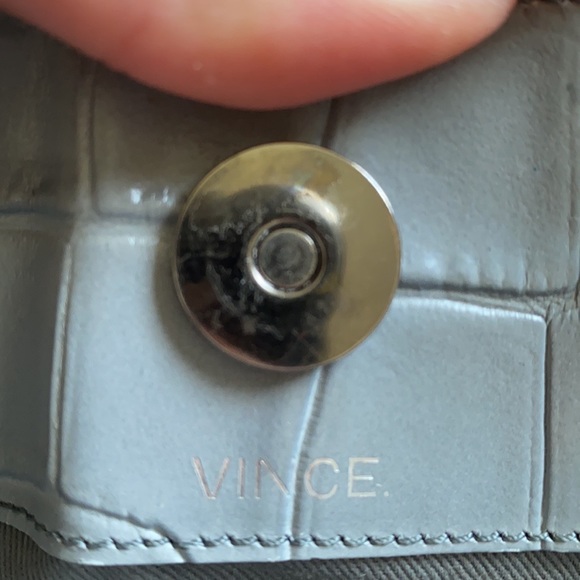 Vince Crocodile-Embossed Medium Messenger Bag - Picture 6 of 7